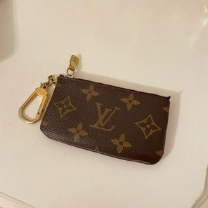 Authentic Louis Vuitton Key Pouch Classic Monogram